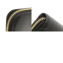 Prada motif long wallet leather women's PRADA