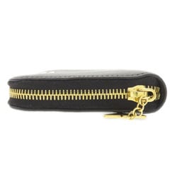 Prada motif long wallet leather women's PRADA