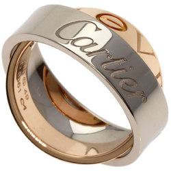 Cartier Secret Love Ring #49 K18 White Gold/K18PG Women's CARTIER
