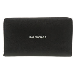 Balenciaga 655927 motif long wallet in calf leather for women BALENCIAGA