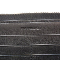 Balenciaga 655927 motif long wallet in calf leather for women BALENCIAGA