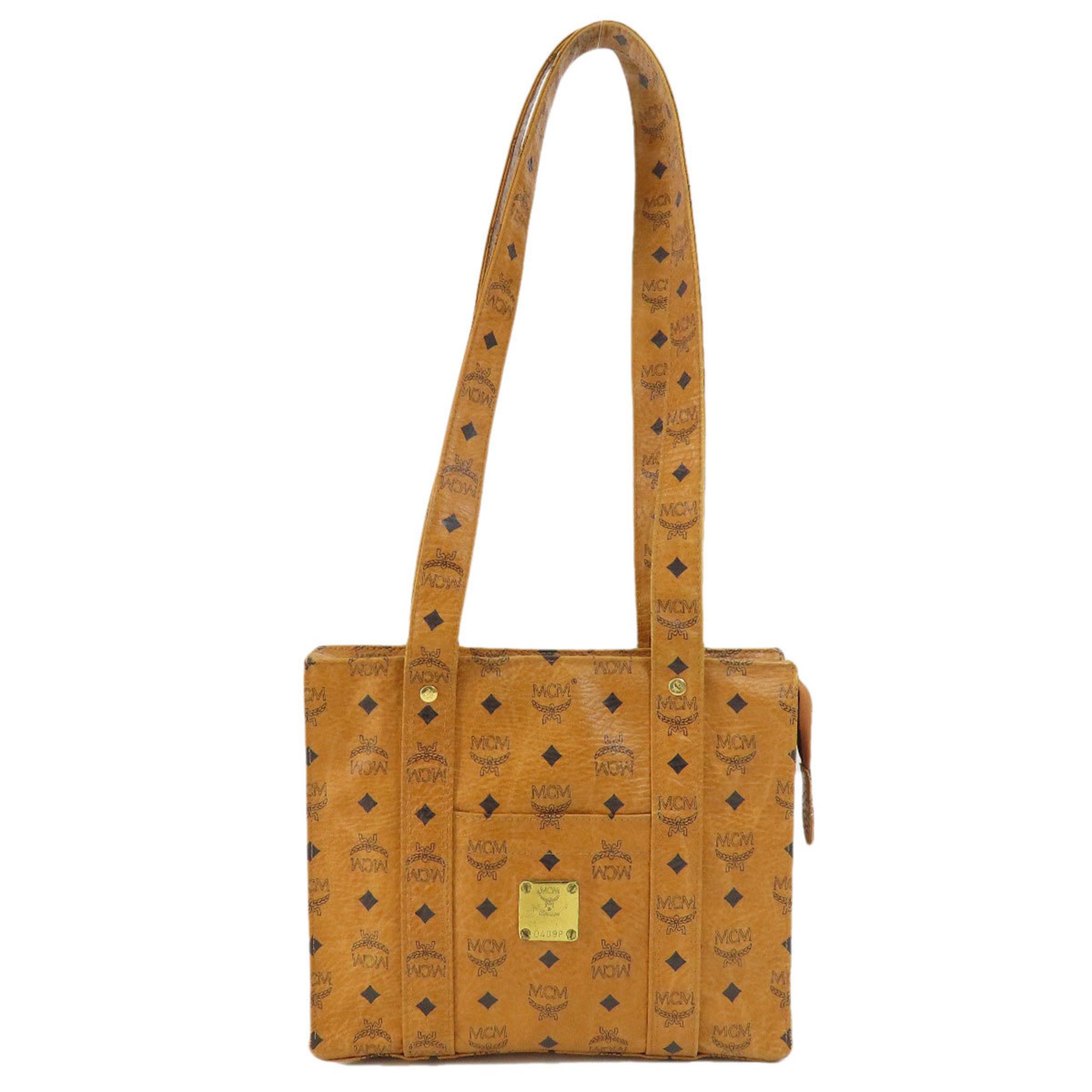 MCM Shoulder Bag Leather Women's