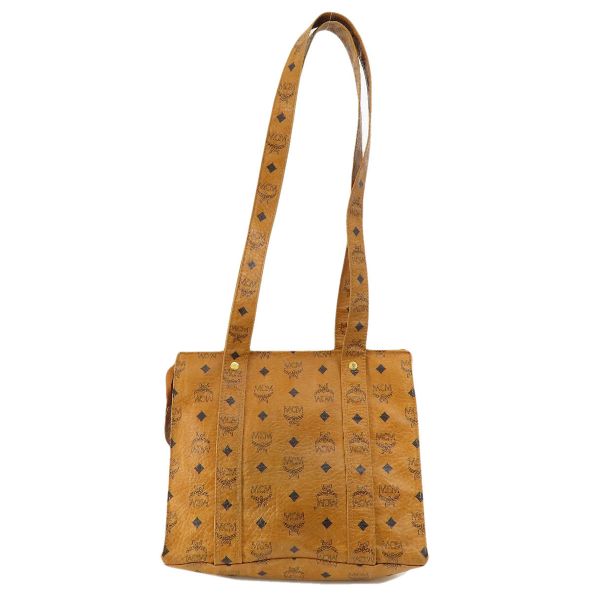 MCM Shoulder Bag Leather Women's