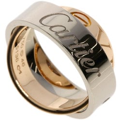 Cartier Secret Love Ring #46 K18 White Gold/K18PG Women's CARTIER