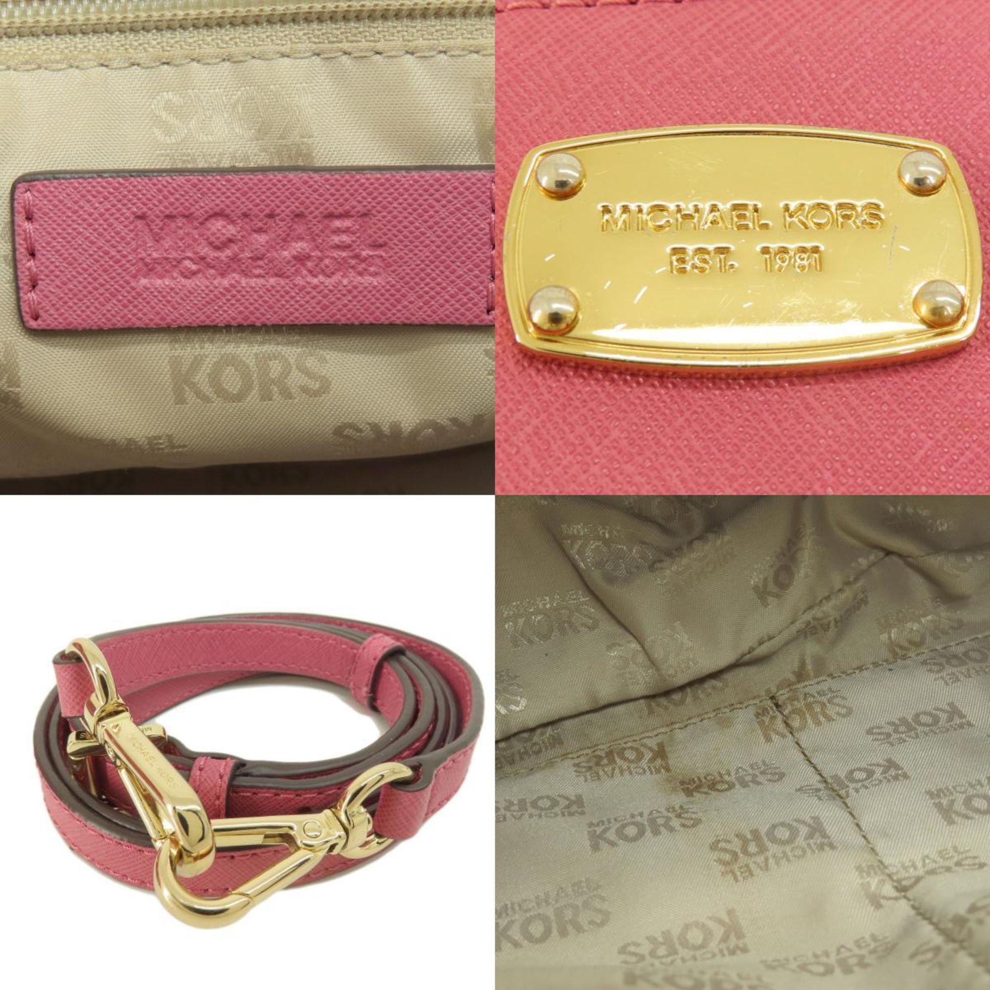 Michael Kors Plate Handbag PVC Women's