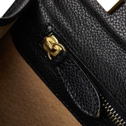 Coach Women's Leather Handbag,Shoulder Bag Black