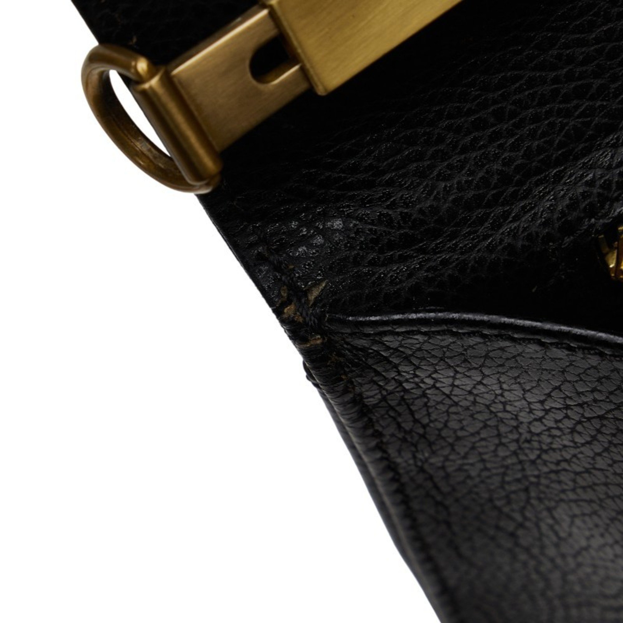 Coach Women's Leather Handbag,Shoulder Bag Black