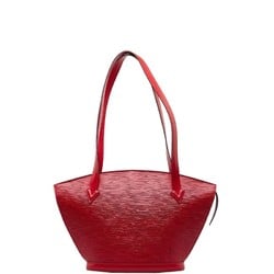 Louis Vuitton Epi Saint Jacques Handbag Tote Bag M52277 Castilian Red Leather Women's LOUIS VUITTON