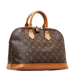 Louis Vuitton Monogram Alma PM Handbag M51130 Brown PVC Leather Women's LOUIS VUITTON