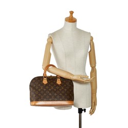 Louis Vuitton Monogram Alma PM Handbag M51130 Brown PVC Leather Women's LOUIS VUITTON