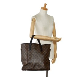 Louis Vuitton Monogram Macassar Davis Tote Bag Shoulder M56708 Brown PVC Leather Women's LOUIS VUITTON