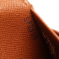 Louis Vuitton Monogram Porte Papier Bi-fold Wallet M61207 Brown PVC Leather Women's LOUIS VUITTON
