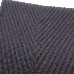 LOUIS VUITTON Louis Vuitton Scarf Wool Cashmere Noir Black 180372