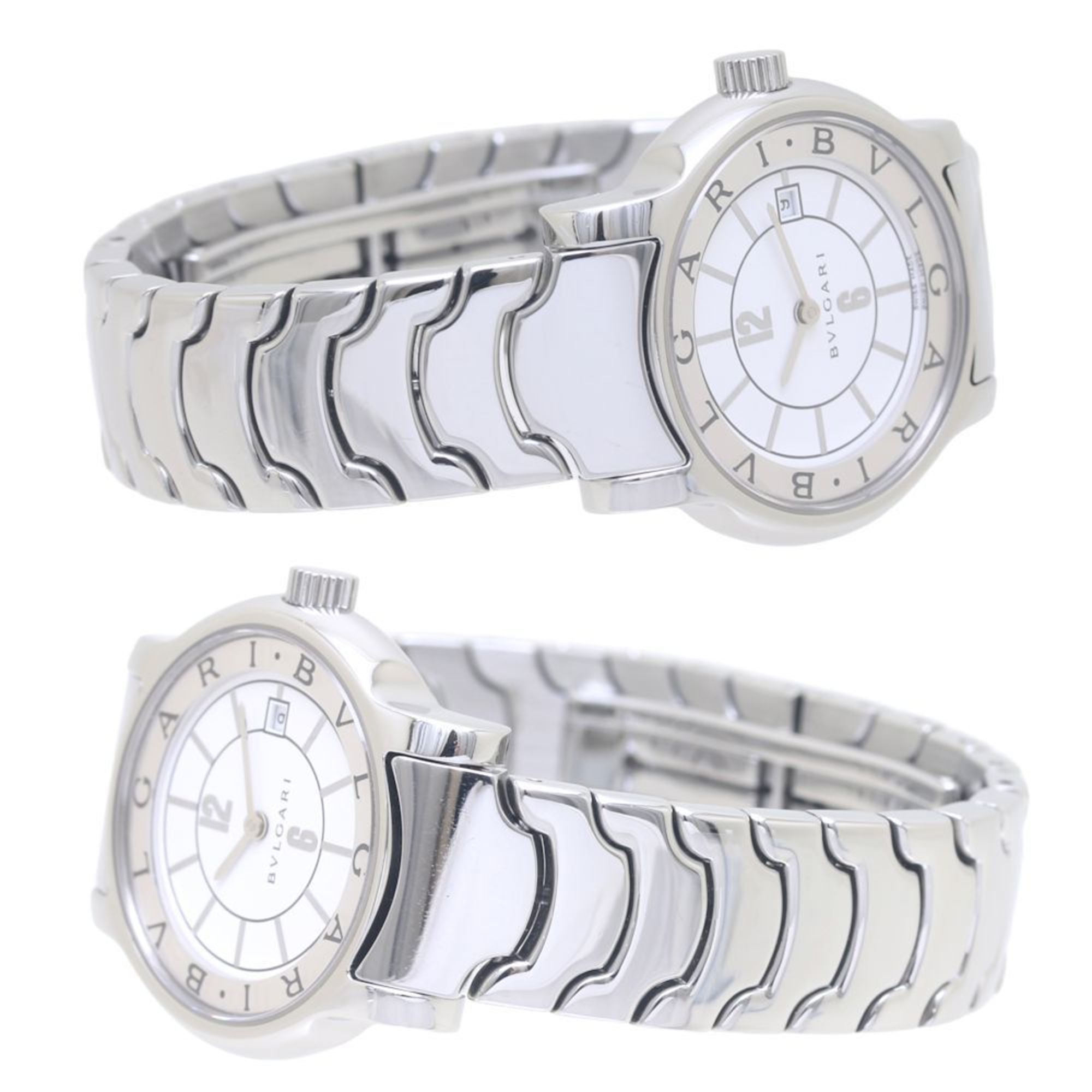 BVLGARI Solotempo ST29WSSD Old model, late crown stainless steel, ladies', 130127 watch