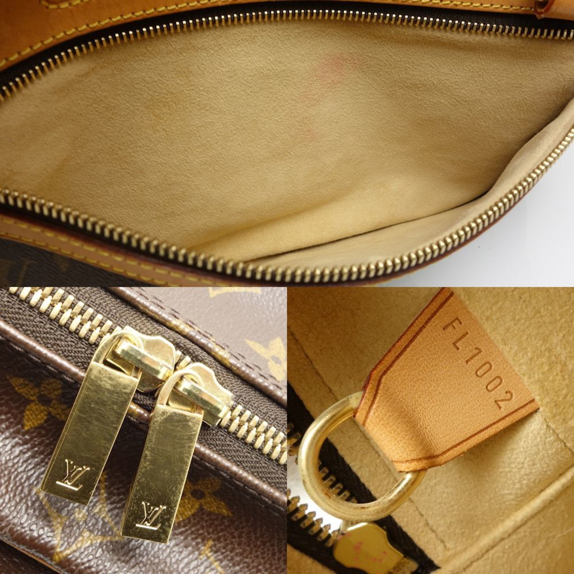 LOUIS VUITTON Louis Vuitton Monogram Cite GM M51181 Shoulder Bag Brown 450307