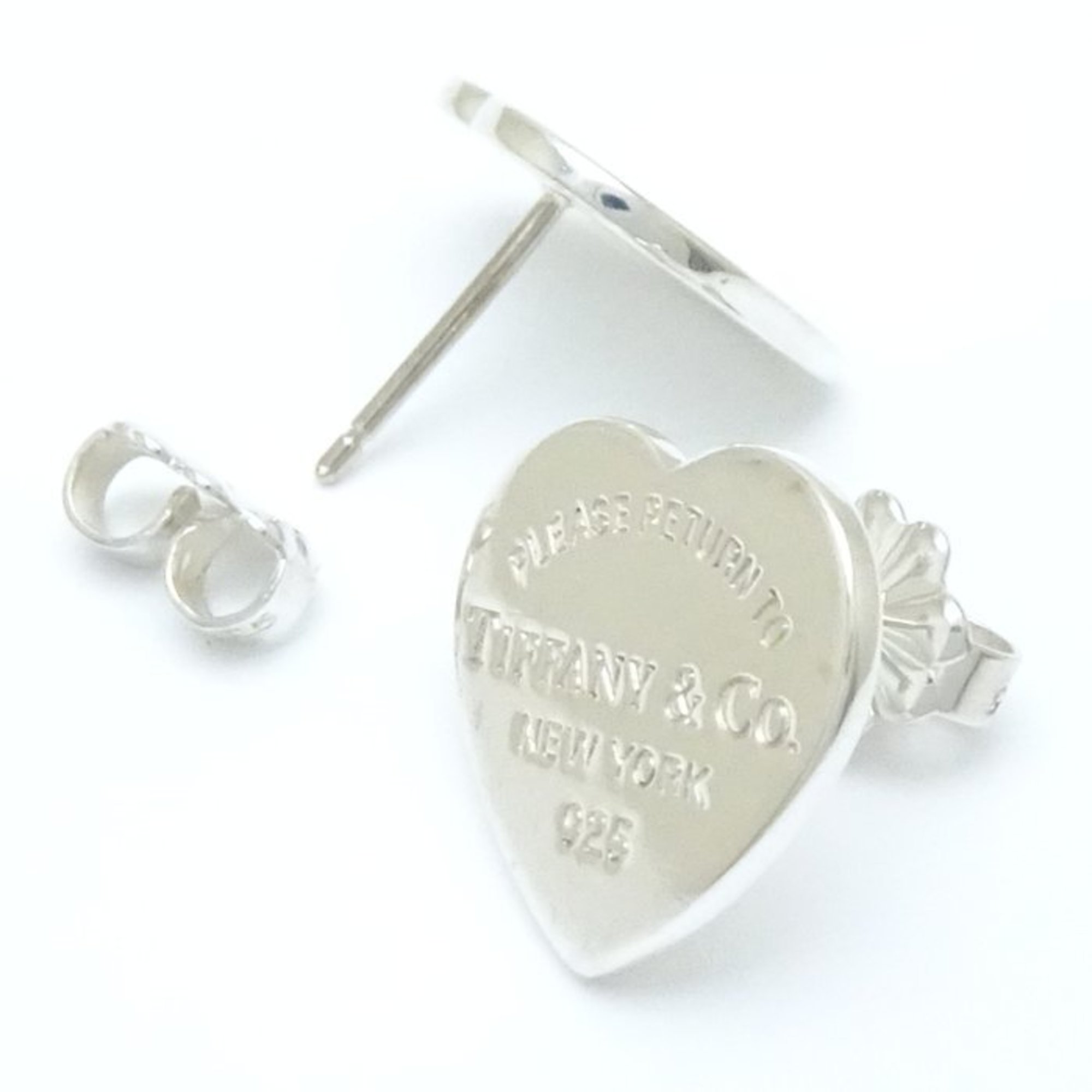 TIFFANY&Co. Tiffany Return to Heart Earrings, Silver 925, 291643