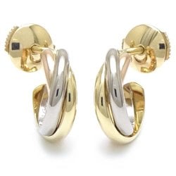 CARTIER Trinity hoop earrings in 18K three-tone gold 291601