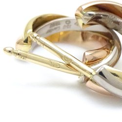 CARTIER Trinity hoop earrings in 18K three-tone gold 291601