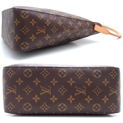 LOUIS VUITTON Louis Vuitton Monogram Looping GM M51145 Shoulder Bag Brown 351145