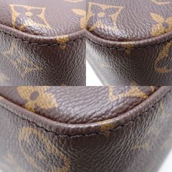 LOUIS VUITTON Louis Vuitton Monogram Looping GM M51145 Shoulder Bag Brown 351145