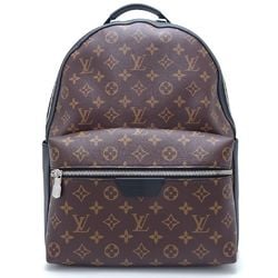 LOUIS VUITTON Louis Vuitton Monogram Macassar Discovery Backpack PM M46684 Brown Black 351153
