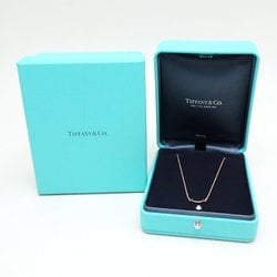 TIFFANY&Co. Tiffany T Smile Necklace 750PG Pink Gold K18RG Rose 291624
