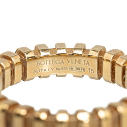Bottega Veneta Ring Gold SV925 Silver Plated Women's BOTTEGAVENETA