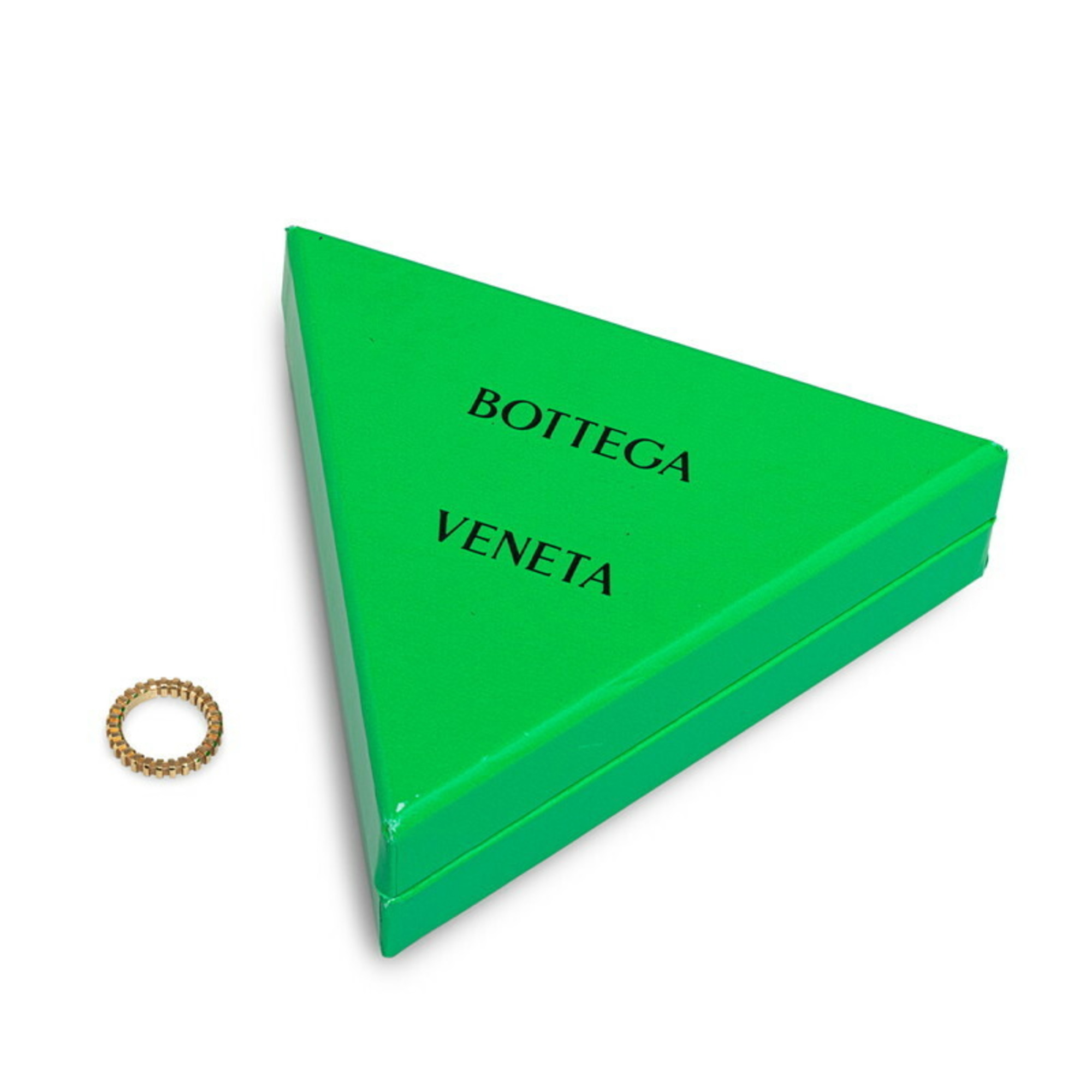 Bottega Veneta Ring Gold SV925 Silver Plated Women's BOTTEGAVENETA