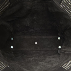 Saint Laurent reversible studded tote bag shoulder 333099 grey leather women's SAINT LAURENT