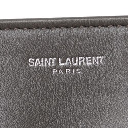 Saint Laurent reversible studded tote bag shoulder 333099 grey leather women's SAINT LAURENT