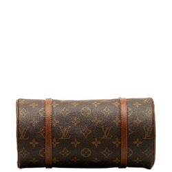 Louis Vuitton Monogram Papillon 26 (old) Shoulder Bag M51386 Brown PVC Leather Women's LOUIS VUITTON