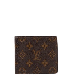 Louis Vuitton Monogram Porte Bifold Wallet 9 Carte Credit Compact M60930 Brown PVC Women's LOUIS VUITTON