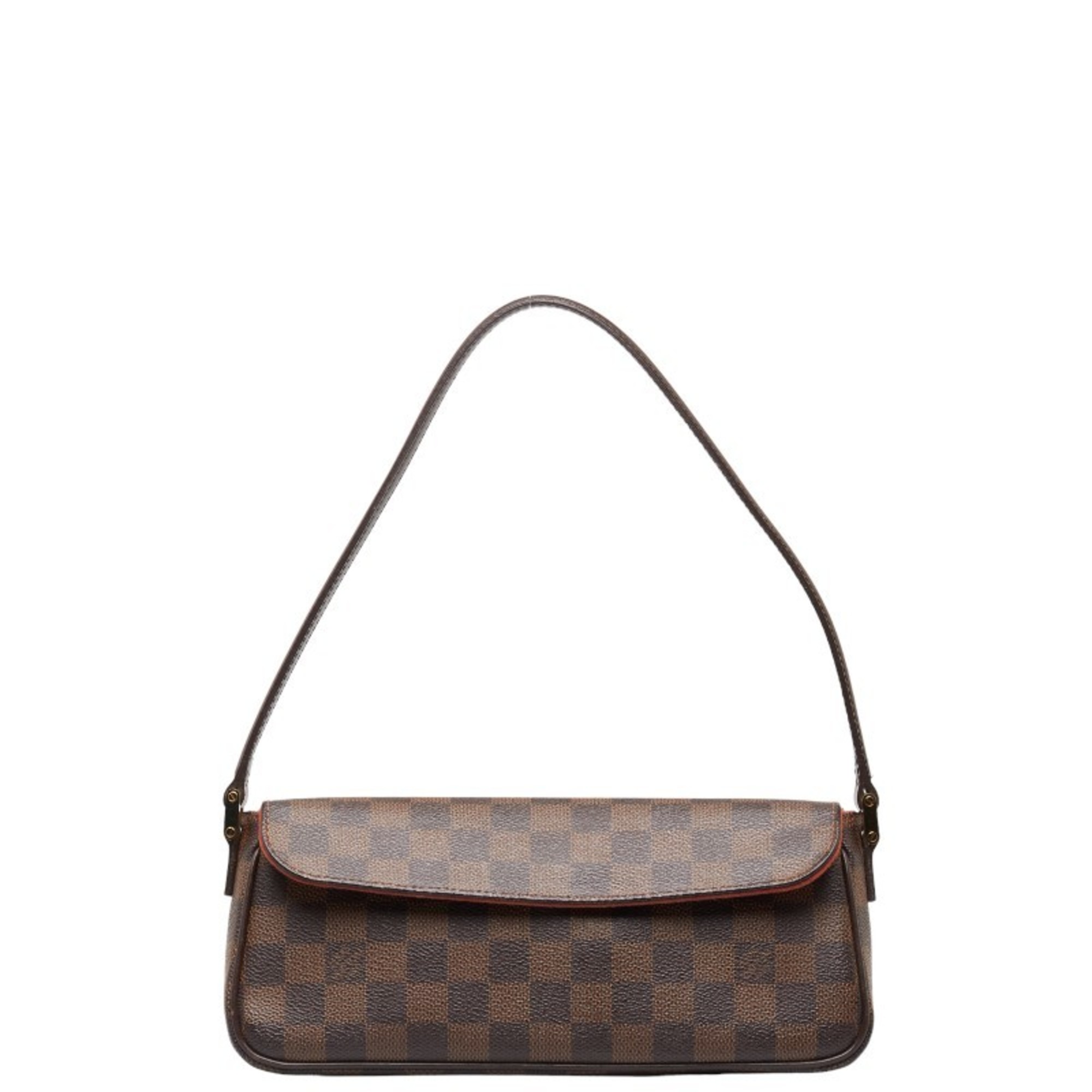 Louis Vuitton Damier Recoleta Shoulder Bag Handbag N51299 Brown PVC Leather Women's LOUIS VUITTON