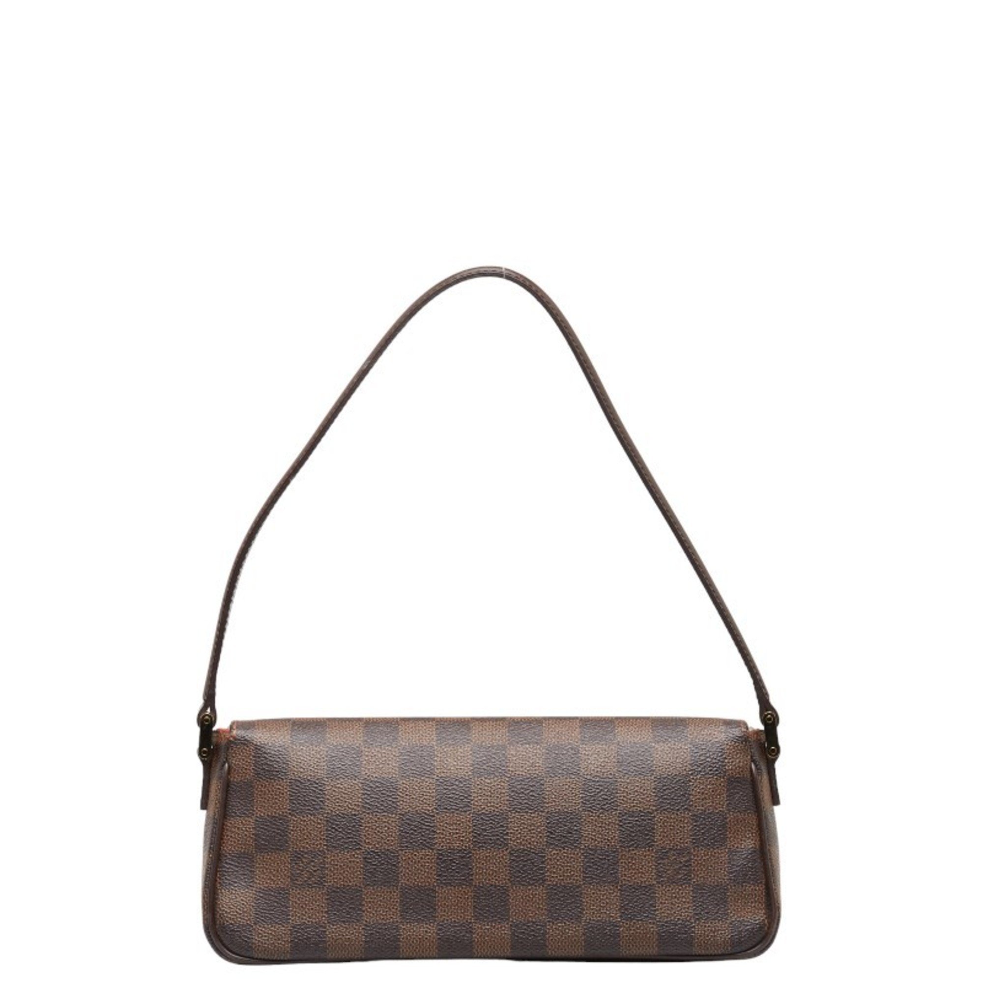 Louis Vuitton Damier Recoleta Shoulder Bag Handbag N51299 Brown PVC Leather Women's LOUIS VUITTON