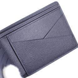 Louis Vuitton Wallet Bi-fold Billfold Portefeuille Multiple Epi Blue Marine Navy Men's M61825 LOUIS VUITTON Compact T4511