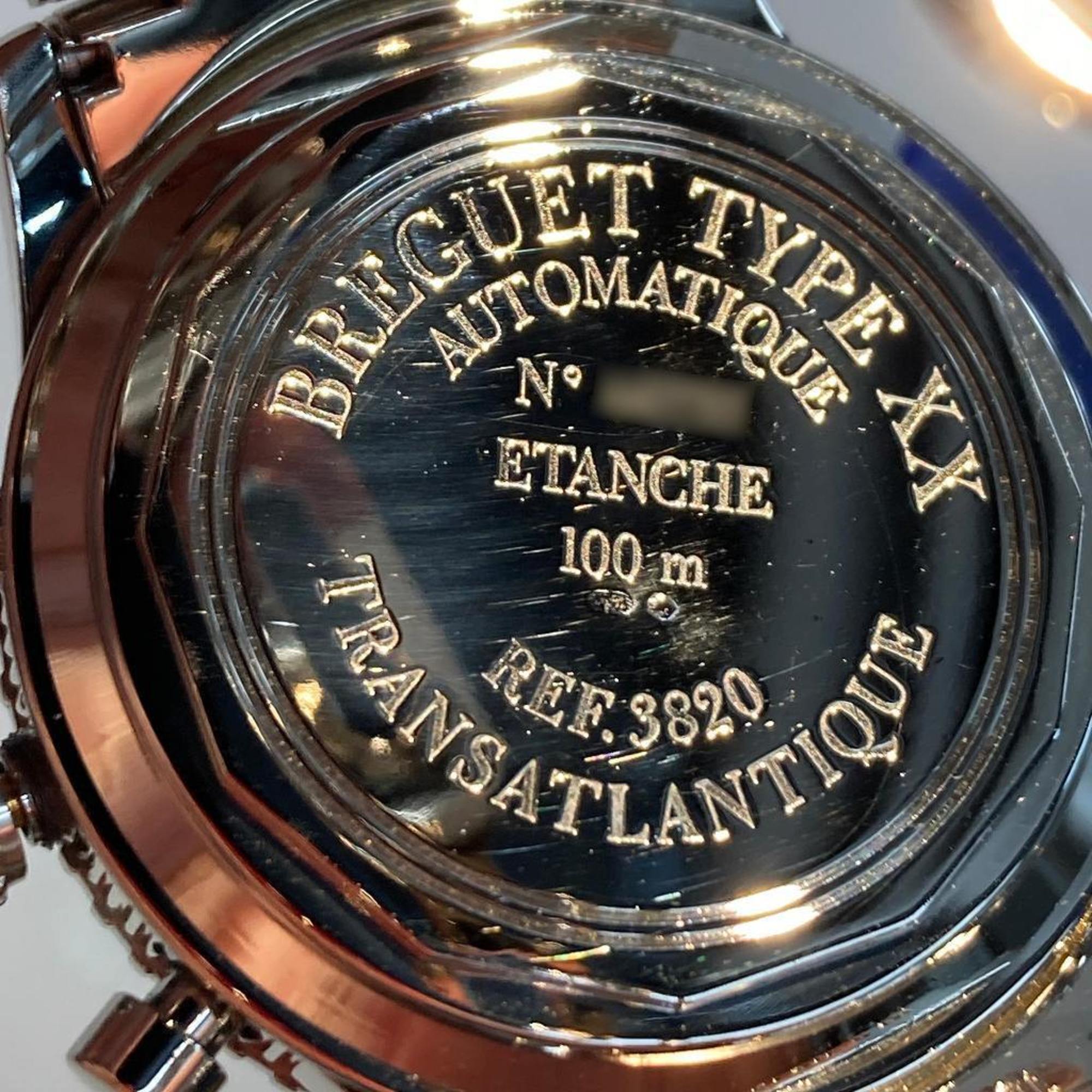 Breguet Type XX Transatlantic 3820BB/L2/BW9 Blue Men's Watch