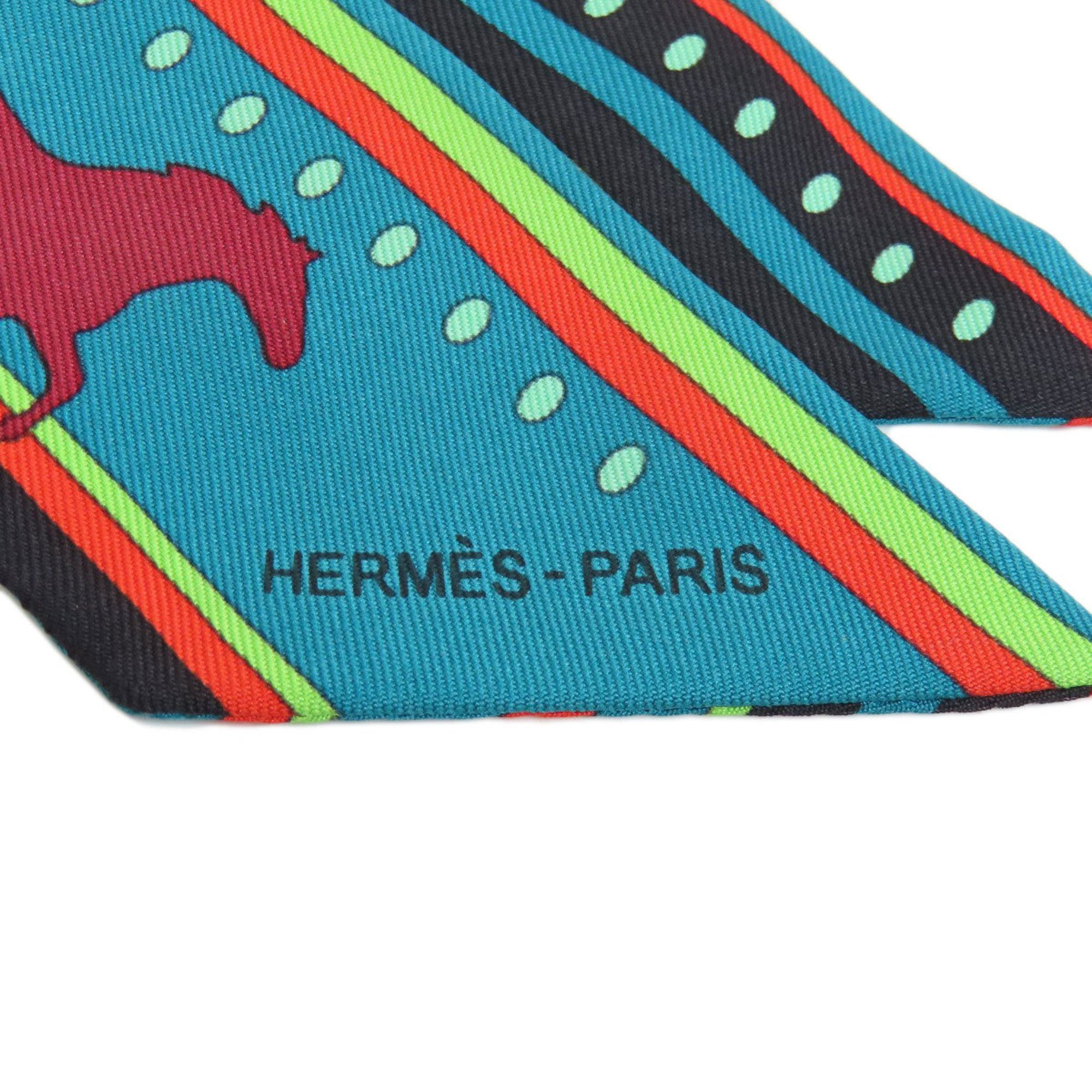 Hermes Twilly Scarf Silk Women's HERMES