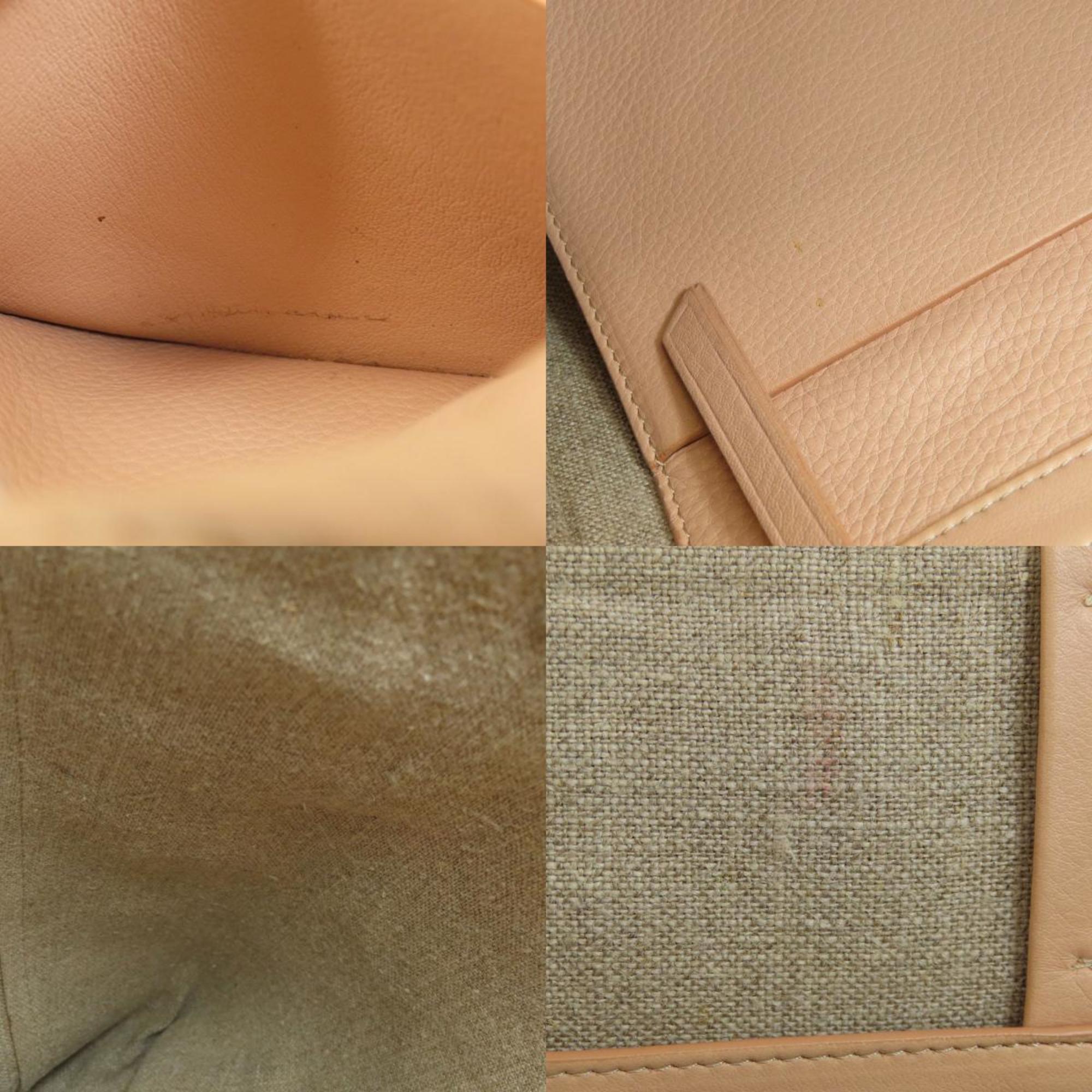 CELINE Tote Bag Leather Women's