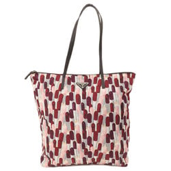 Prada Lip Motif Tote Bag Nylon Material Women's PRADA
