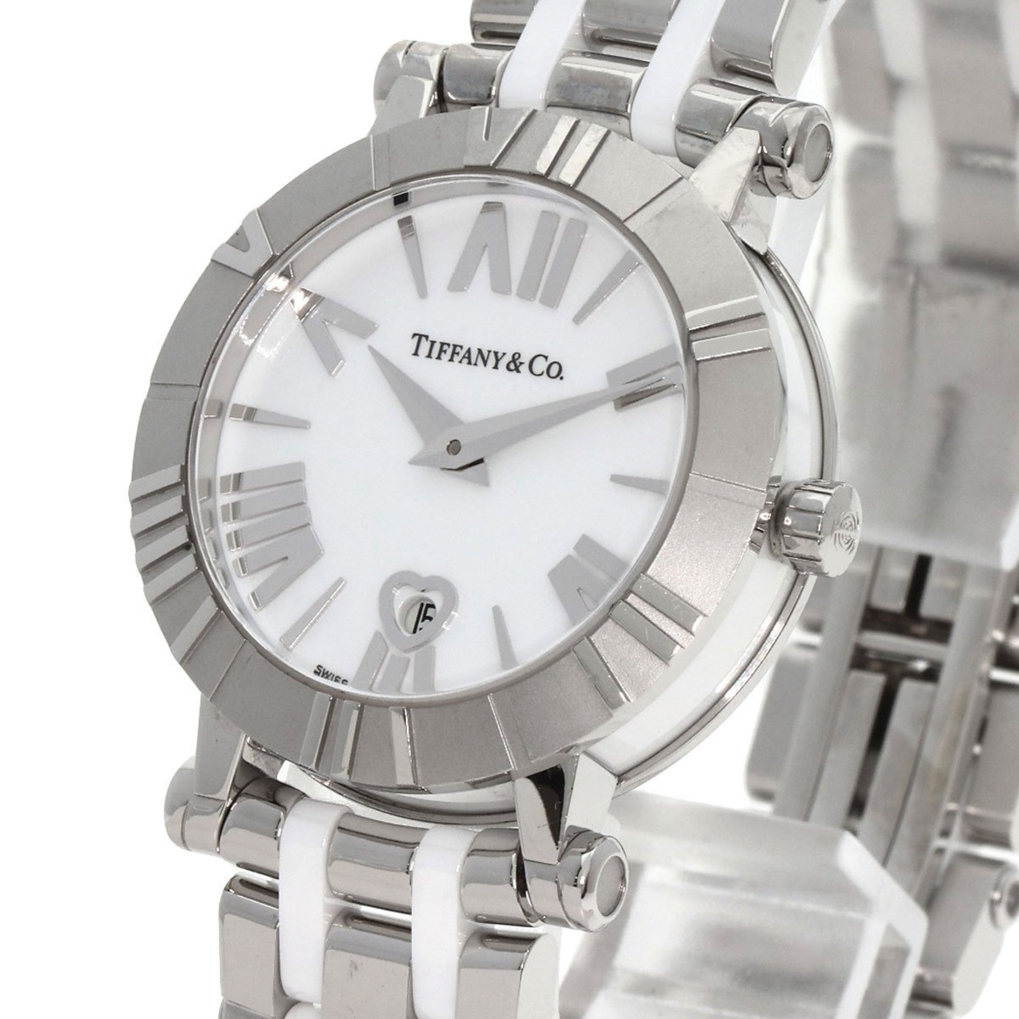 Tiffany Z1300.11.11A20A00A Atlas Ceramic Watch Stainless Steel/SSxCeramic Ladies TIFFANY&Co.