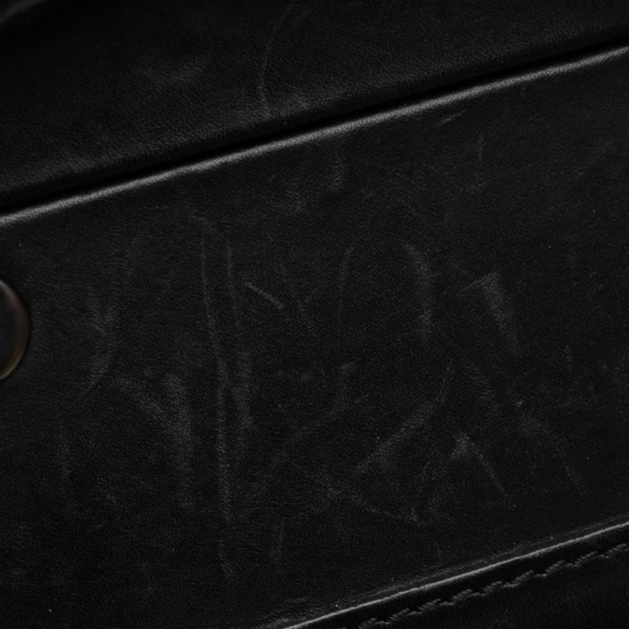 Bottega Veneta Intrecciato Attache Case Trunk Black Calf Leather Men's BOTTEGAVENETA