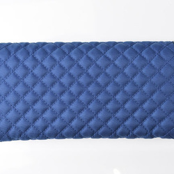 PRADA Wallet Outlet Pass Long 1M1132 Nylon Quilted BLUETTE Blue