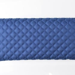 PRADA Wallet Outlet Pass Long 1M1132 Nylon Quilted BLUETTE Blue