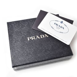 PRADA Folding Wallet 1MV204 SAFFIANO Lip Motif NERO Black Outlet