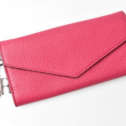 Christian Dior Wallet Long Diorissimo Bicolor Rose Pink Light Blue
