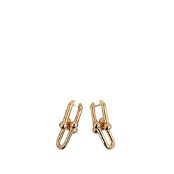 Tiffany HardWear Large Link Earrings 68533678 K18PG Pink Gold Women's TIFFANY&Co.