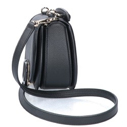 VALENTINO 3W2B0M28DJP_0NO V-Sling Grained Calfskin Handbag Shoulder Bag Black Women's