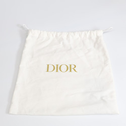 Christian Dior CHRISTIAN DIOR PARIS Embroidered Shoulder Strap Black Beige Gold Color Women's