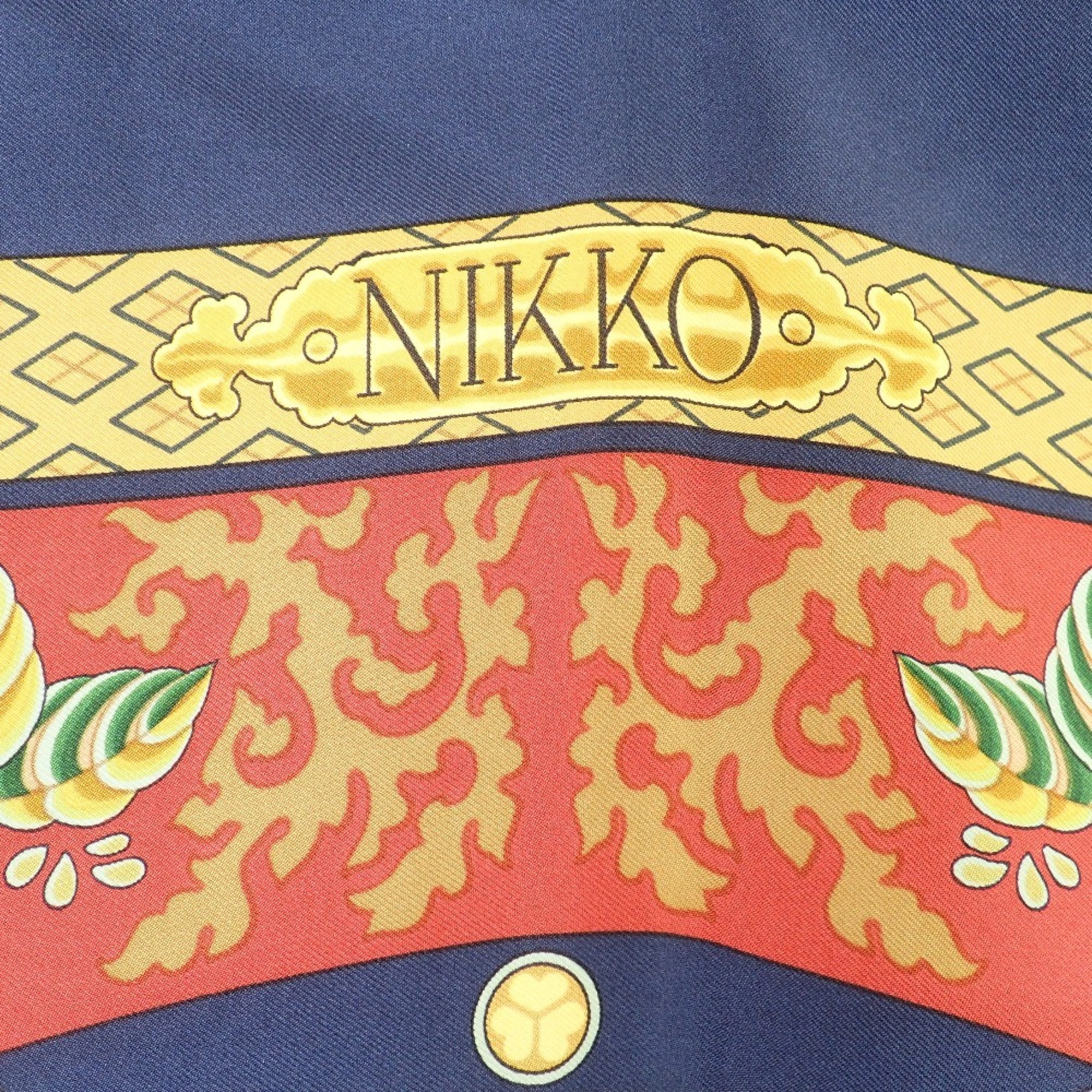 HERMES NIKKO Nikko Toshogu Shrine Carré 90 Scarf Multicolor Women's