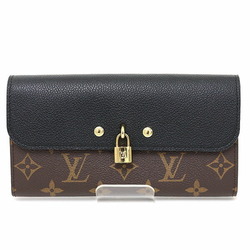 Louis Vuitton Portefeuille Venus Monogram Noir M61835 Brown Black Long Wallet